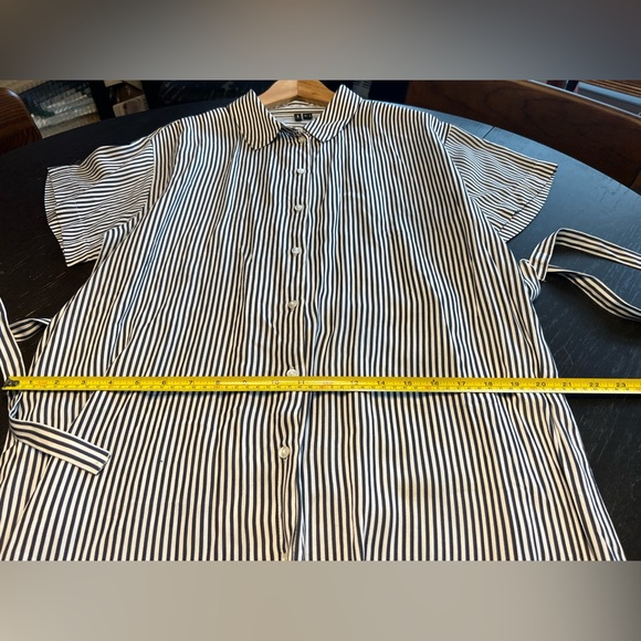 Vero Moda Striped Shirt Dress - Picture 16 of 16